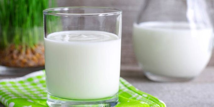 Le kéfir comme dîner pour perdre du poids